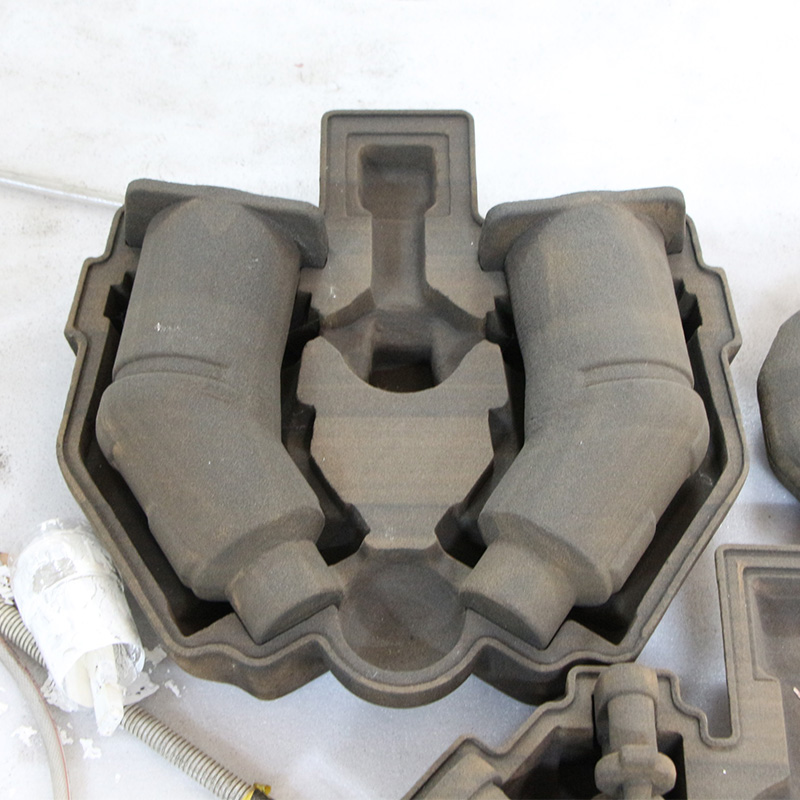 Mold printed by adhesive jet process
